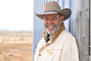 Cowboy Poet Andy Nelson. Photo by .