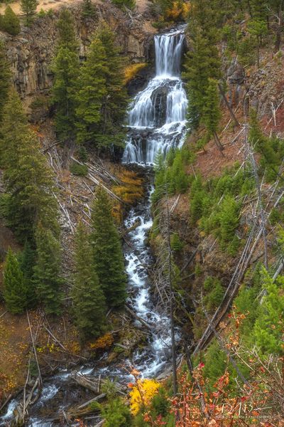 Undine Falls. Photo by Dave Bell.
