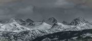 High Peaks In Black and White. Photo by Dave Bell.