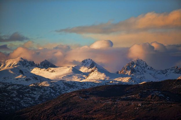 Northern Range Peaks. Photo by Dave Bell.