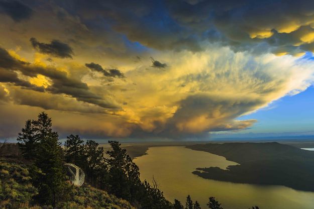 Approaching Storm Clouds. Photo by Dave Bell.