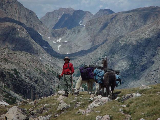 View Descending Hay Pass. Photo by Dave Bell.