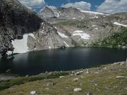 Dennis Lake on west side of Hay Pass. Photo by Dave Bell.