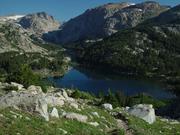 Final Look at Golden Lake in Morning Sun. Photo by Dave Bell.