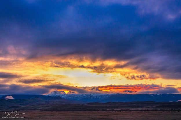 Active Sunrise Sky. Photo by Dave Bell.