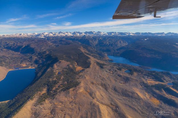 Willow (left) and Fremont Lakes. Photo by Dave Bell.