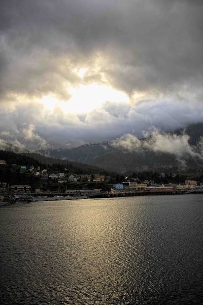 Arriving Ketchikan. Photo by Dave Bell.