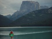 Canoeists Enjoying A Beautiful Day On The Lower Green River Lake. Photo by Dave Bell.