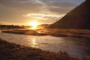 Madison River Sunrise. Photo by Dave Bell.