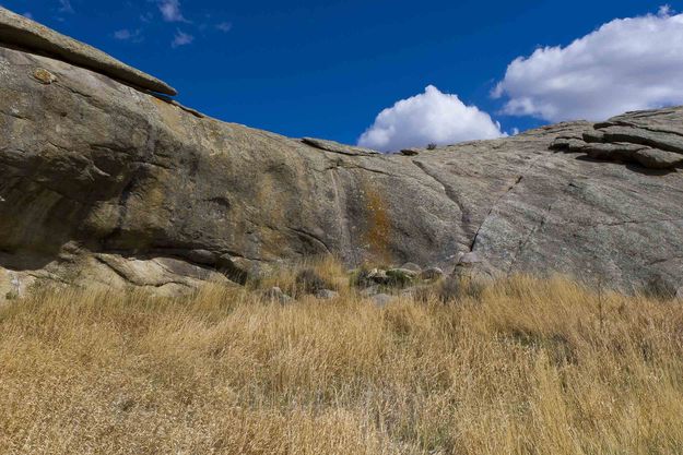 Granite And Grasses. Photo by Dave Bell.