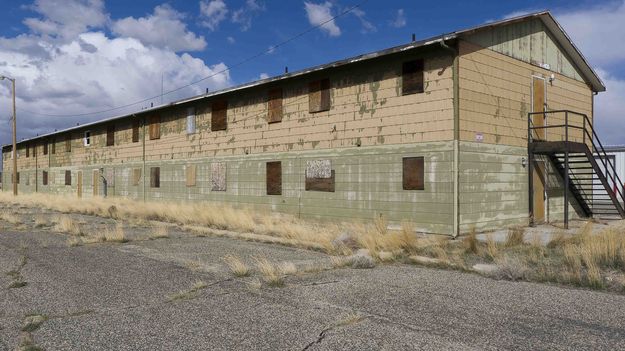 Deserted Barracks. Photo by Dave Bell.