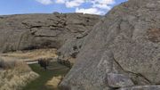 Independence Rock Graves. Photo by Dave Bell.