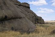 Granite Buttress. Photo by Dave Bell.