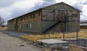 Barracks And Foundation. Photo by Dave Bell.