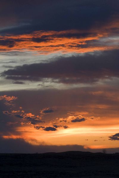 Wyoming Sunset. Photo by Dave Bell.