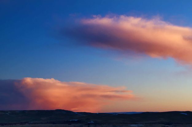 Painted Sunset Sky. Photo by Dave Bell.