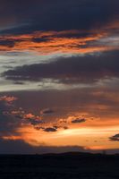 Wyoming Sunset. Photo by Dave Bell.