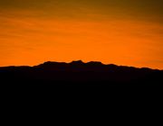 Sawtooth Silouette. Photo by Dave Bell.