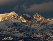 Gannett Peak Sundown Light. Photo by Dave Bell.