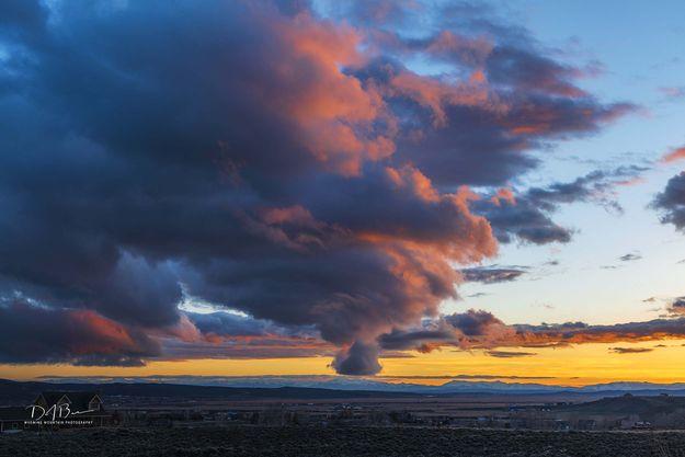 Awesome Sunset. Photo by Dave Bell.