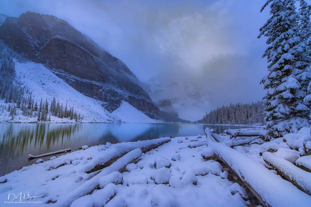 Moraine Lake Surreal!. Photo by Dave Bell.