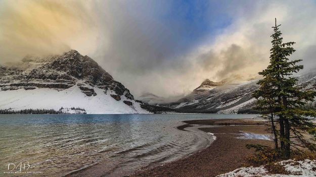 Bow Lake Sunrise. Photo by Dave Bell.