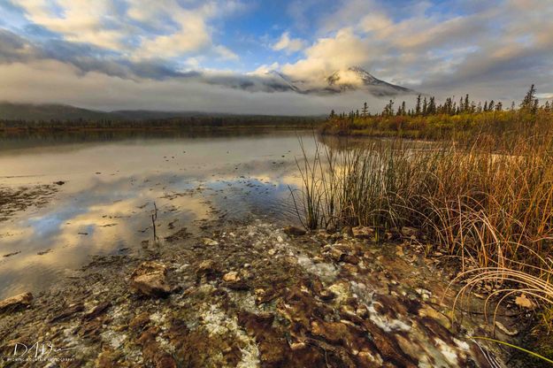 Vermillion Lakes Hot Springs. Photo by Dave Bell.