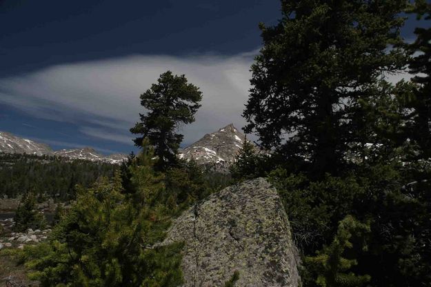 Symmetry Tower Above Donald Lake. Photo by Dave Bell.