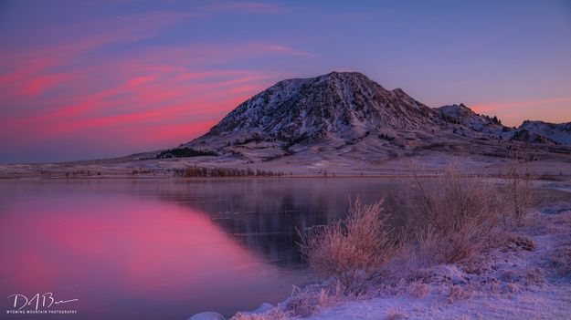 Bear Butte Pastel Colors. Photo by Dave Bell.
