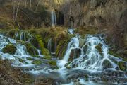 Roughlock Falls Morning. Photo by Dave Bell.