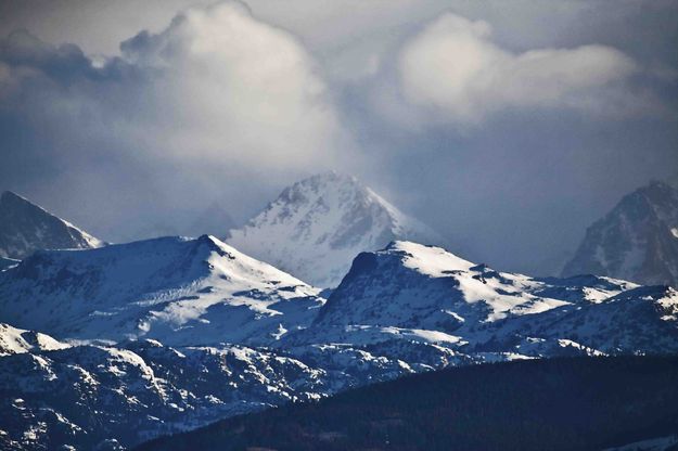 Sunrise On The High Peaks. Photo by Dave Bell.