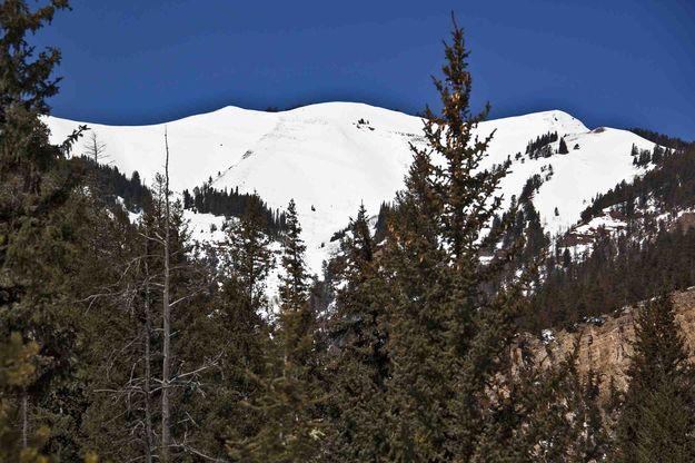 Ridgeline Scenery From Red Creek Trail. Photo by Dave Bell.