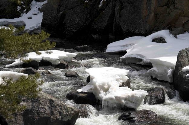 Icy Water. Photo by Dave Bell.