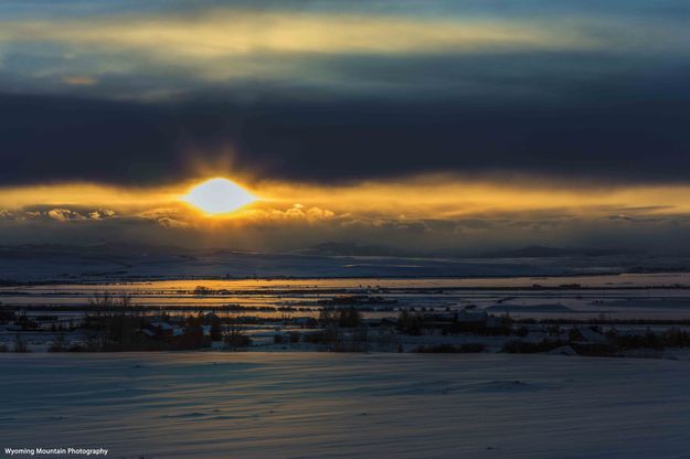 Another Stormy Sunset. Photo by Dave Bell.