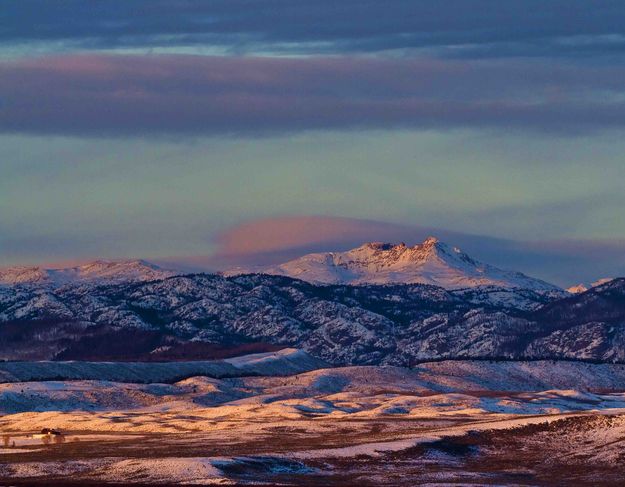 Mt. Glover Late Light. Photo by Dave Bell.