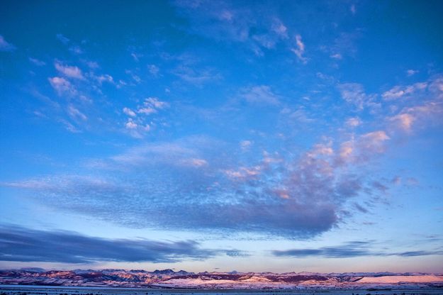 Big Wyoming Sky. Photo by Dave Bell.