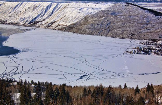 Fissures. Photo by Dave Bell.