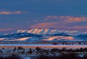 Sawtooth Sunset. Photo by Dave Bell.