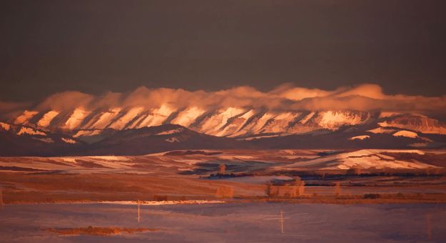 Cloud Capped Sawtooth. Photo by Dave Bell.