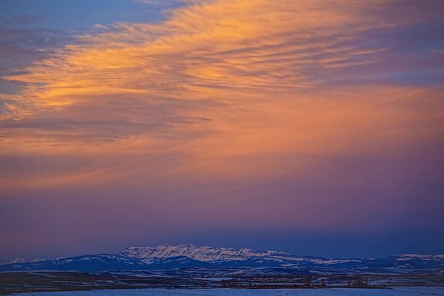 High Altitude Light Show. Photo by Dave Bell.