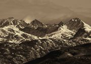 Morning Light Show (Sepia Tone). Photo by Dave Bell.