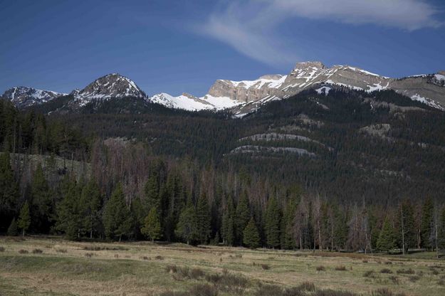 Big Sheep Mountain From Clear Creek Canyon. Photo by Dave Bell.