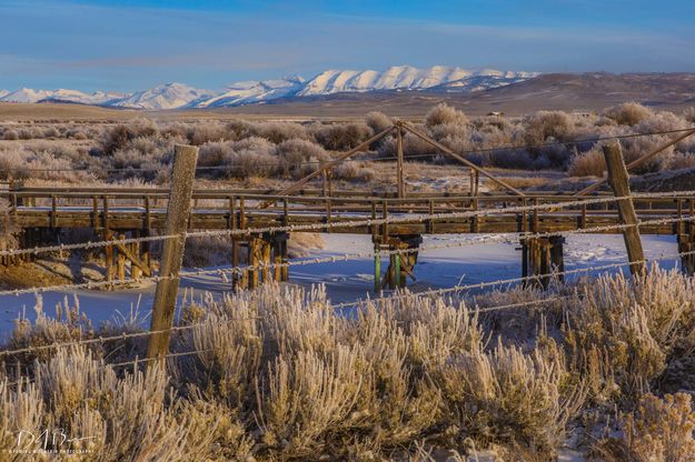 The Rickety Bridge Across The Green River. Photo by Dave Bell.