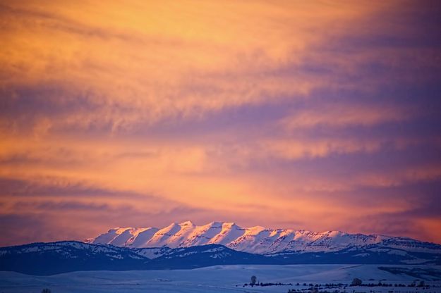 Sawtooth Lightup. Photo by Dave Bell.