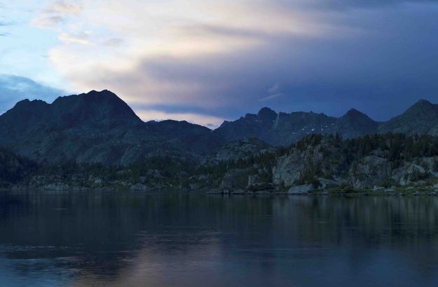 Cook Lake At Sundown. Photo by Dave Bell.