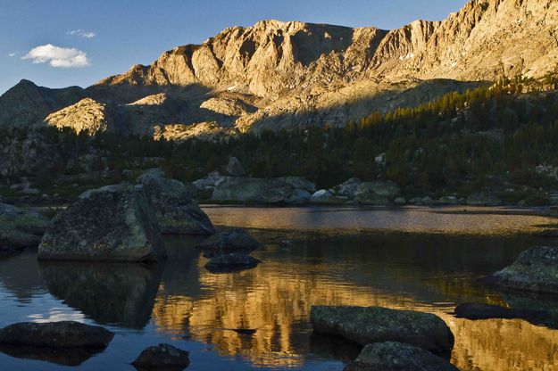 Cook Lake Reflection. Photo by Dave Bell.