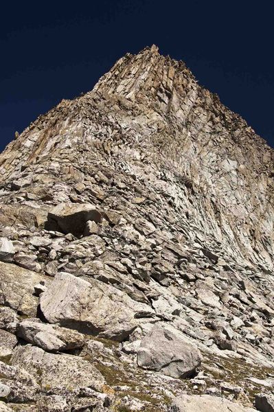 Angel Peak Above Angel Pass. Photo by Dave Bell.