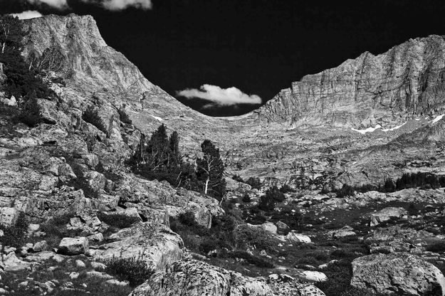 Angel Pass (B-W). Photo by Dave Bell.