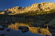 Cook Lake Reflection. Photo by Dave Bell.