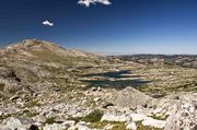 Mt. Baldy and Spider Lake From Angel Pass. Photo by Dave Bell.